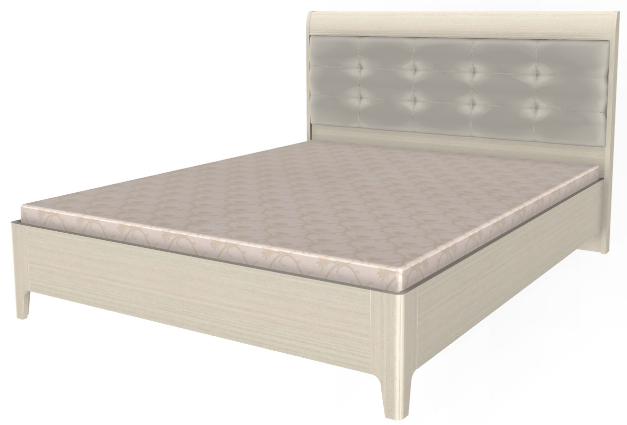 Фото Кровать двуспальная Камелия КР-2073 (СМ 160х200) с ламельным основанием от производителя Лером в Алуште по цене 35&nbsp;510 ₽