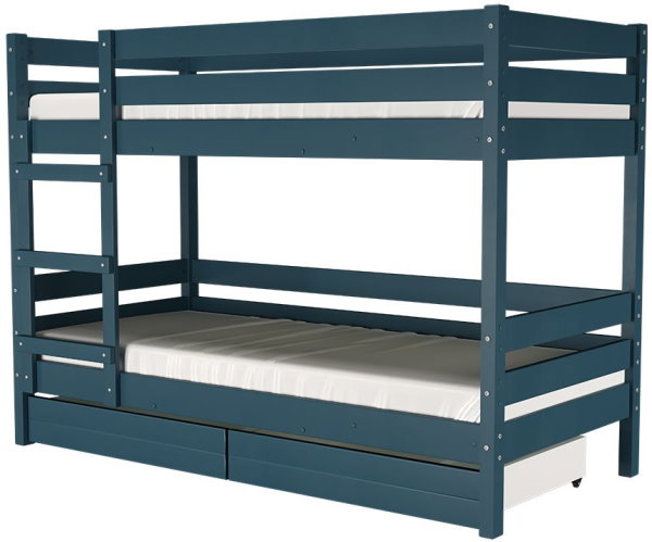 Фото Кровать 2-х ярусная Джуниор (СМ 90х200) с основаниями под матрасы от производителя Браво-мебель в Алуште по цене 32 710 ₽