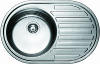 Мойка Cristall ROMA PLUS UA7108ZS (ГР 770х500хh180) (Цвет мойки матовый) в Алуште от производителя 