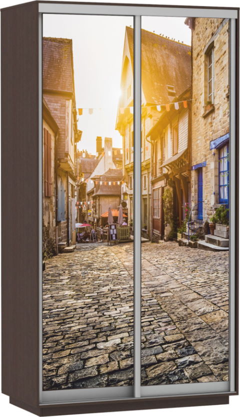 Фото Шкаф-купе Экспресс Дуо Фото (1,2х0,6х2,2 - 2 двери) от производителя Мебельная компания Е1 в Алуште по цене 31 750 ₽