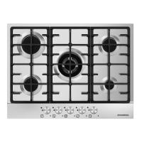 Варочная поверхность газовая 5-ти комф. MGHS 75 78 (680х520) (Материал Металл , Цвет Металлик) в Алуште от производителя в интернет магазине Планета Комфорта Варочная поверхность газовая 5-ти комф. MGHS 75 78 (680х520) (Материал Металл , Цвет Металлик) в Алуште от производителя