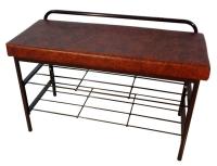 Фото  банкетка-обувница уют (40мм) производитель Металл-Конструкция