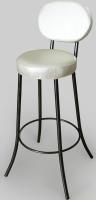 Стул барный Люкс  ( Обивка стула:кожзам , мусс светлый, в ассортименте, круглое (Модуль) ) в Алуште от производителя 