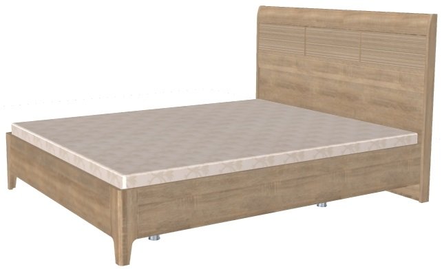 Фото Кровать двуспальная Мелисса КР-2864 (СМ 180х200) с ламельным основанием от производителя Лером в Алуште по цене 35 630 ₽