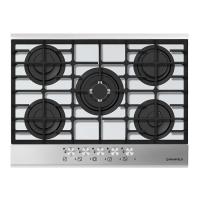 Варочная поверхность газовая 5-ти комф. MGHG 75 21 (680х520) (Материал Металл/Стекло , Цвет Маталлик/Черный) в Алуште от производителя в интернет магазине Планета Комфорта Варочная поверхность газовая 5-ти комф. MGHG 75 21 (680х520) (Материал Металл/Стекло , Цвет Маталлик/Черный) в Алуште от производителя