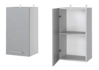 Кухня Монс шкаф навесной А-940 (белый, графит,(Леко)) в Алуште от производителя 