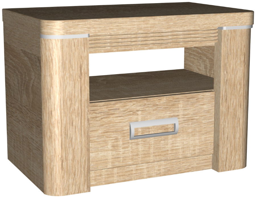 Фото Тумба прикроватная Магнолия от производителя СБК в Алуште по цене 6&nbsp;040 ₽