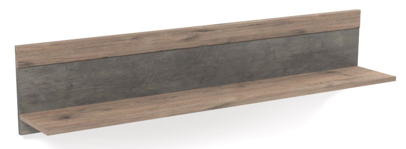 Фото Полка навесная Денвер Д-7 от производителя СБК в Алуште по цене 3 120 ₽