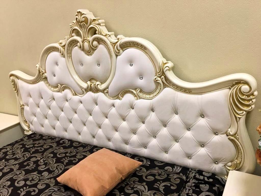 Фото Кровать двуспальная Лорена (СМ 180х200) с основанием от производителя Слониммебель в Алуште по цене 62 430 ₽