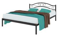 Кровать двуспальная Надежда (СМ 160х200) трубка металл в интернет магазине Планета Комфорта Фото metallicheskie-krovati кровать двуспальная надежда (см 160х200) трубка металл производитель Милсон