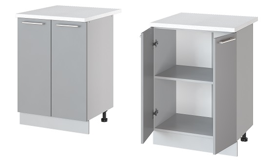 Фото Кухня Бронкс стол-рабочий Н-60 от производителя Леко в Алуште по цене 4&nbsp;420 ₽