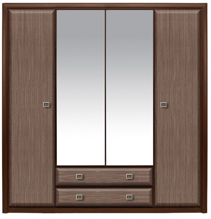 Фото Шкаф Коен SZF4D2S (214) четырехдверный от производителя Black Red White (БРВ) в Алуште по цене 60&nbsp;370 ₽