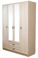 Шкаф Вега ВМ-06 (160) четырехдверный (сосна карелия, сосна карелия,(Хорошая мебель)) в Алуште от производителя 