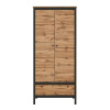 Фото Шкаф Loft SZF2D1S (62) двухдверный от производителя Black Red White (БРВ) в Алуште по цене 26&nbsp;620 ₽