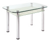 Фото Стол обеденный 3.4 с полкой  от производителя Мебель из стекла в Алуште по цене 8&nbsp;940 ₽