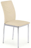 Стул Halmar K137 ( Обивка стула:экокожа , хром, бежевый (Halmar ) )