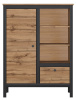 Фото Шкаф Loft REG1D1S/90 от производителя Black Red White (БРВ) в Алуште по цене 16&nbsp;360 ₽
