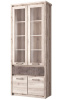 Фото Шкаф с витриной 2V2D1S Джаз (Jazz) от производителя Анрэкс в Алуште по цене 26&nbsp;310 ₽
