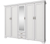 Фото Шкаф 5DG2SZ Тиффани (Tiffany) (259) пятидверный от производителя Анрэкс в Алуште по цене 108&nbsp;200 ₽