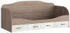 Фото Кровать односпальная с ящиками Афина (СМ 90х200) без основания от производителя Мебель Маркет в Алуште по цене 21&nbsp;910 ₽